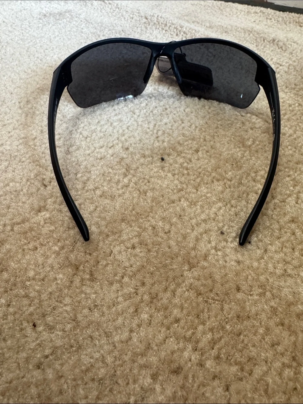 Wrangler Black Frame Sunglasses with Dark Smoke Lenses